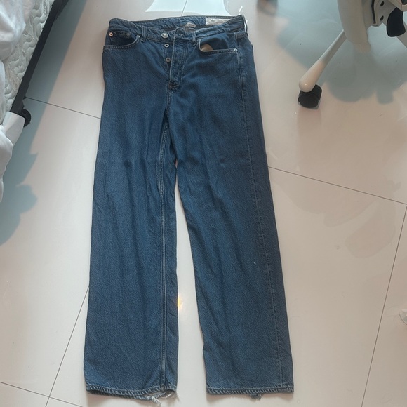 rag & bone Denim - Rag & Bone Logan Low-Rise Wide Leg Jeans